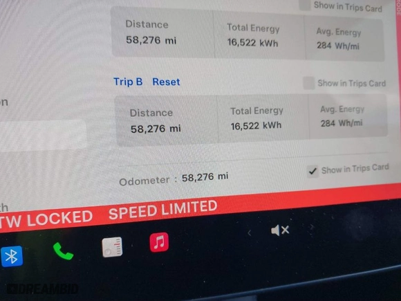 2023 Tesla Model Y Long Range with VIN 7SAYGDEE2PA059668, listed as a IAAI auction lot 41901079 with 58,276 mi miles. Bid and sale history available at carsss.com. Image 15.