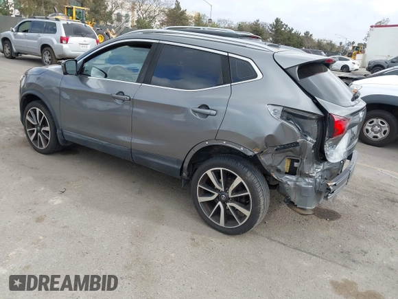 2017 Nissan Rogue S with VIN JN1BJ1CP2HW017091, listed as a IAAI auction lot 41906749 with 74,591 mi miles and . Bid and sale history available at DreamBid. Image 3.