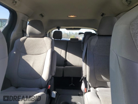 2021 Toyota Sienna LE with VIN 5TDKRKEC3MS034885, listed as a Copart auction lot 49677145 with 166,026 mi miles and Salvage Title. Bid and sale history available at carsss.com. Image 10.
