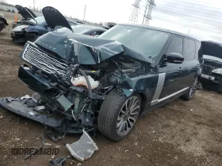 2020 Land Rover Range Rover z VIN SALGW5RE4LA574469, wystawiony jako Copart lot #52372815 z przebiegiem Nie podano mil oraz Czysty tytuł • Clean title. Historia ofert i sprzedaży dostępna na DreamBid. Obrazek 1.