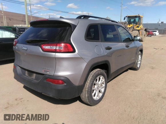 2016 Jeep Cherokee Sport z VIN 1C4PJLAB2GW346958, wystawiony jako IAAI lot #41894737 z przebiegiem 125 771 mil mil oraz . Historia ofert i sprzedaży dostępna na DreamBid. Obrazek 4.