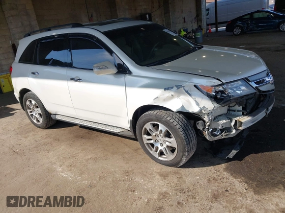2008 Acura MDX Tech/Pwr Tail Gate with VIN 2HNYD28608H548223, listed as a IAAI auction lot 41618955 with 128,196 mi miles. Bid and sale history available at carsss.com. Image 1.