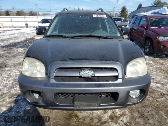 2006 Hyundai Santa Fe GLS with VIN KM8SC13D06U081230, listed as a Copart auction lot 42226215 with 138,328 mi miles and Clean Title. Bid and sale history available at carsss.com. Image 5.
