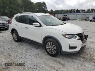2017 Nissan Rogue S with VIN KNMAT2MV7HP582999, listed as a Copart auction lot 51556185 with 151,534 mi miles and Salvage Title. Bid and sale history available at carsss.com. Image 4.