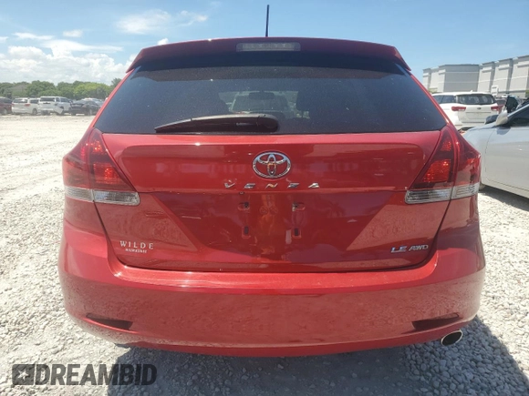 2013 Toyota Venza LE with VIN 4T3BA3BB5DU042316, listed as a Copart auction lot 61934535 with 85,391 mi miles and Salvage title. Bid and sale history available at DreamBid. Image 6.