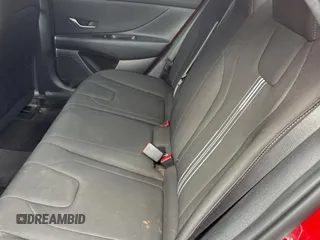 2023 Hyundai Elantra SEL with VIN KMHLM4AG7PU380473, listed as a Copart auction lot 56300615 with 27,864 mi miles and Clean Title. Bid and sale history available at DreamBid. Image 6.