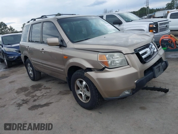2007 Honda Pilot EX-L with VIN 5FNYF185X7B008285, listed as a IAAI auction lot 41869795 with 238,516 mi miles. Bid and sale history available at carsss.com. Image 1.