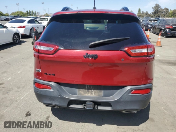 2016 Jeep Cherokee Limited z VIN 1C4PJMDS8GW344553, wystawiony jako Copart lot #61094245 z przebiegiem 108 737 mil mil oraz Czysty tytuł • Clean title. Historia ofert i sprzedaży dostępna na DreamBid. Obrazek 6.