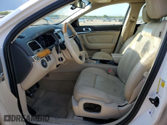 2012 Lincoln MKS with VIN 1LNHL9DR1CG806329, listed as a Copart auction lot 52293485 with 115,762 mi miles and Salvage Title. Bid and sale history available at carsss.com. Image 7.