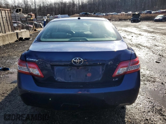 2011 Toyota Camry LE with VIN 4T1BF3EKXBU656524, listed as a Copart auction lot 44193605 with 181,788 mi miles and Salvage Title. Bid and sale history available at carsss.com. Image 6.