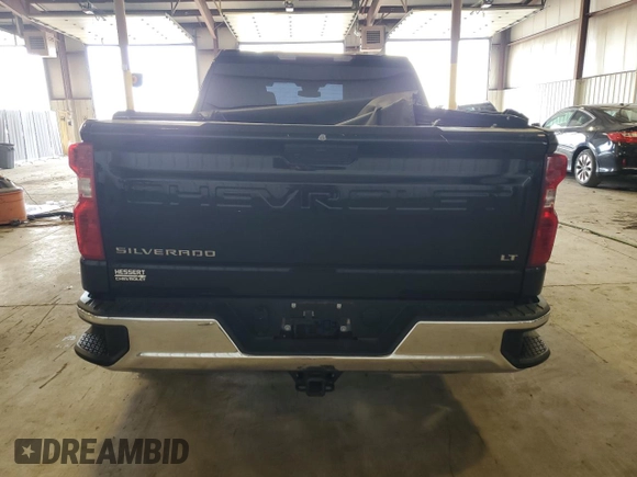 2023 Chevrolet Silverado 1500 LT with VIN 3GCPDKEK3PG285324, listed as a Copart auction lot 69084184 with 12,585 mi miles and Salvage Title. Bid and sale history available at carsss.com. Image 6.