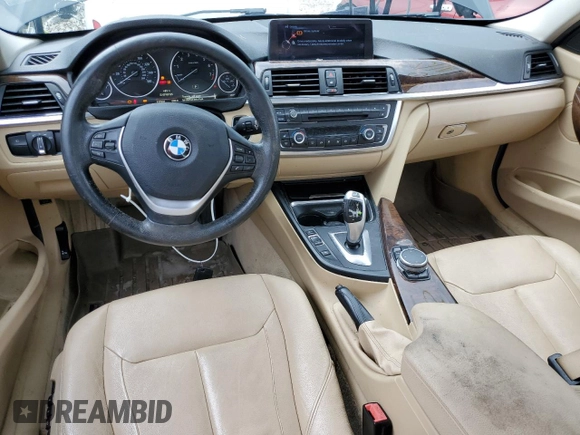 2015 BMW 3 Series 328i xDrive with VIN WBA3B3C5XFJ984550, listed as a Copart auction lot 63096835 with 127,931 mi miles and Clean title. Bid and sale history available at DreamBid. Image 8.