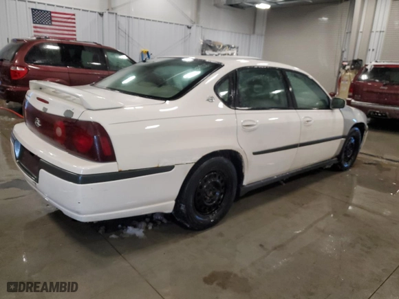 2002 Chevrolet Impala with VIN 2G1WF55KX29358109, listed as a Copart auction lot 45393295 with 219,807 mi miles and Clean Title. Bid and sale history available at carsss.com. Image 3.