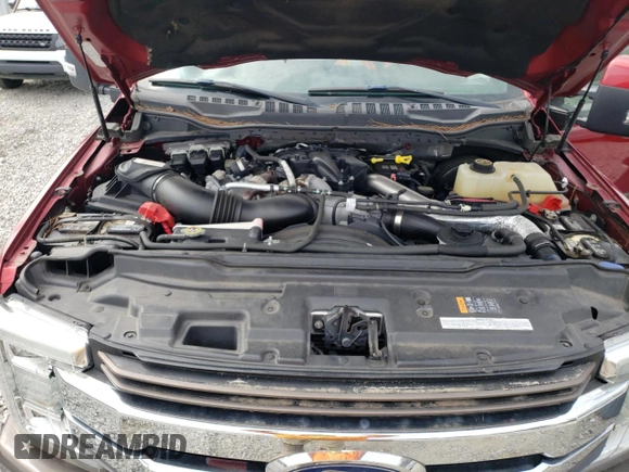 2017 Ford Super Duty F-250 SRW Lariat with VIN 1FT7W2BT8HEC44977, listed as a Copart auction lot 47296205 with 38,015 mi miles and Salvage Title. Bid and sale history available at carsss.com. Image 11.