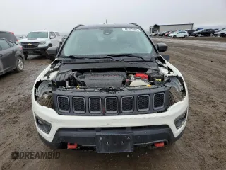 2021 Jeep Compass Trailhawk with VIN 3C4NJDDB5MT590369, listed as a Copart auction lot 46107685 with 67,857 mi miles and Salvage title. Bid and sale history available at DreamBid. Image 5.