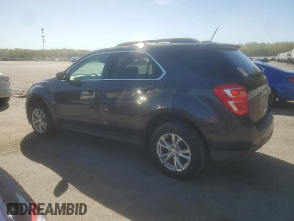 2016 Chevrolet Equinox LT with VIN 2GNALCEK3G6179991, listed as a Copart auction lot 54711145 with 107,372 mi miles and Clean Title. Bid and sale history available at DreamBid. Image 2.