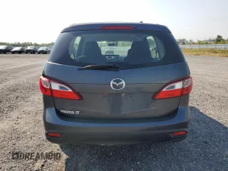 2013 Mazda 5 Touring with VIN JM1CW2CL5D0152715, listed as a Copart auction lot 71315534 with 219,315 mi miles and Salvage Title. Bid and sale history available at DreamBid. Image 6.