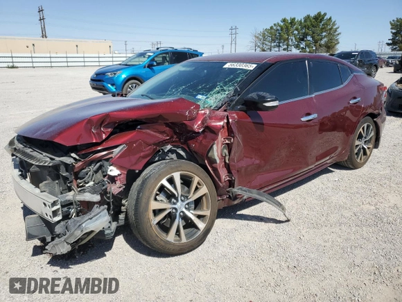 2018 Nissan Maxima Platinum z VIN 1N4AA6AP6JC409755, wystawiony jako Copart lot #56330365 z przebiegiem 71 618 mil mil oraz Szkoda całkowita • Salvage title. Historia ofert i sprzedaży dostępna na DreamBid. Obrazek 1.
