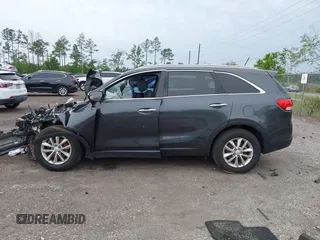 2017 Kia Sorento LX z VIN 5XYPG4A35HG204955, wystawiony jako IAAI lot #41966406 z przebiegiem Nie podano mil oraz . Historia ofert i sprzedaży dostępna na DreamBid. Obrazek 14.