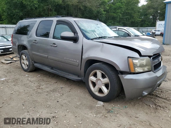 2007 Chevrolet Suburban LT with VIN 3GNFC16057G254007, listed as a Copart auction lot 57796855 with 158,225 mi miles and Salvage title. Bid and sale history available at DreamBid. Image 4.