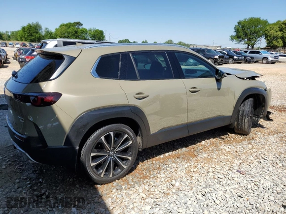 2024 Mazda CX-50 Premium Plus with VIN 7MMVABEY9RN165879, listed as a Copart auction lot 53045115 with 8,860 mi miles and Salvage title. Bid and sale history available at DreamBid. Image 3.