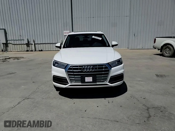 2018 Audi Q5 Premium with VIN WA1ANAFY2J2227182, listed as a Copart auction lot 60544075 with 33,851 mi miles and Salvage title. Bid and sale history available at DreamBid. Image 14.
