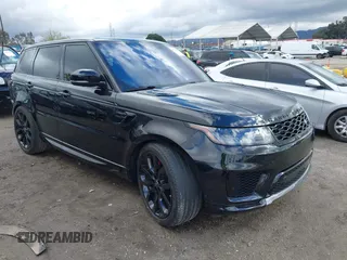 2020 Land Rover Range Rover Sport HSE with VIN SALWR2SU5LA738654, listed as a IAAI auction lot 41735607 with 22,423 mi miles and . Bid and sale history available at DreamBid. Image 1.