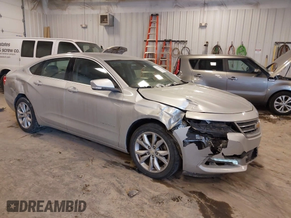 2018 Chevrolet Impala LT with VIN 2G1105S3XJ9102236, listed as a IAAI auction lot 41433120 with 113,476 mi miles and . Bid and sale history available at DreamBid. Image 1.
