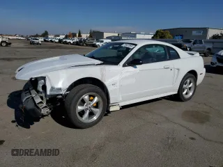 2002 Ford Mustang Standard with VIN 1FAFP40452F182431, listed as a Copart auction lot 79667594 with 66,892 mi miles and Salvage Title. Bid and sale history available at carsss.com. Image 1.