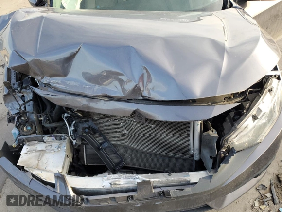2017 Honda Civic Sedan EX-T with VIN 19XFC1F44HE210928, listed as a Copart auction lot 42848025 with 52,766 mi miles and Salvage Title. Bid and sale history available at carsss.com. Image 11.