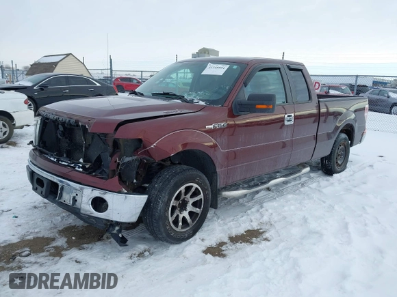 2010 Ford F-150 XL with VIN 1FTFX1CVXAFA86435, listed as a IAAI auction lot 41348804 with 181,711 mi miles. Bid and sale history available at carsss.com. Image 2.