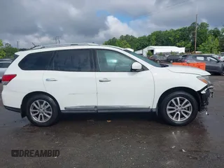 2015 Nissan Pathfinder Platinum with VIN 5N1AR2MM0FC696879, listed as a IAAI auction lot 42368003 with 120,650 mi miles and . Bid and sale history available at DreamBid. Image 13.