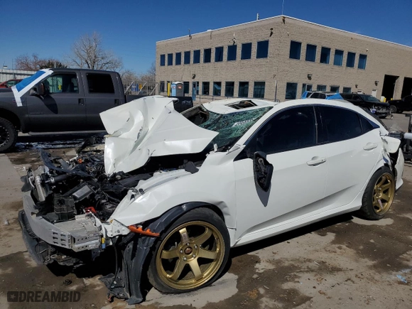 2017 Honda Civic Hatchback EX with VIN SHHFK7H51HU232924, listed as a Copart auction lot 48980095 with 70,027 mi miles and Salvage Title. Bid and sale history available at carsss.com. Image 1.