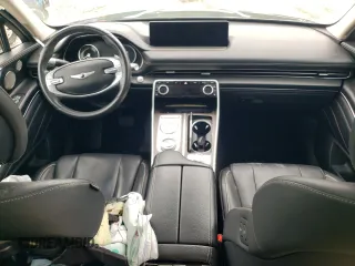 2021 Genesis GV80 with VIN KMUHBDSB1MU052669, listed as a Copart auction lot 56065915 with 83,118 mi miles and Salvage title. Bid and sale history available at DreamBid. Image 8.