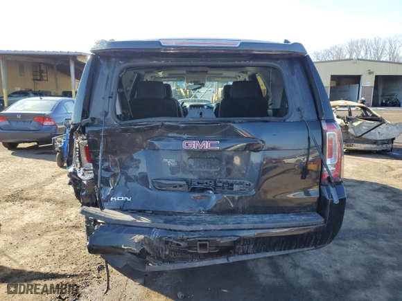 2019 GMC Yukon SLT with VIN 1GKS2BKC0KR337082, listed as a Copart auction lot 46505225 with 96,066 mi miles and Salvage Title. Bid and sale history available at carsss.com. Image 6.