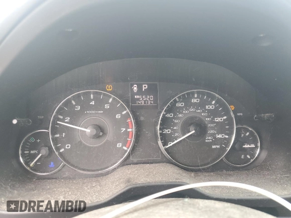 2012 Subaru Outback Prem with VIN 4S4BRBGC3C3233850, listed as a Copart auction lot 61609365 with 149,134 mi miles and Salvage title. Bid and sale history available at DreamBid. Image 9.