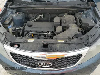 2011 Kia Sorento LX with VIN 5XYKT3A11BG014799, listed as a Copart auction lot 49966885 with 185,247 mi miles and Salvage Title. Bid and sale history available at DreamBid. Image 12.