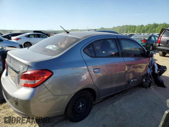 2017 Mitsubishi Mirage ES z VIN ML32F3FJ9HHF18233, wystawiony jako Copart lot #53321864 z przebiegiem 93 213 mil mil oraz Szkody całkowita. Historia ofert i sprzedaży dostępna na DreamBid. Obrazek 3.
