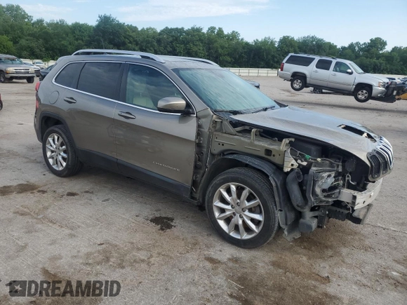 2016 Jeep Cherokee Limited z VIN 1C4PJLDS5GW234151, wystawiony jako Copart lot #59774905 z przebiegiem 141 298 mil mil oraz Szkoda całkowita • Salvage title. Historia ofert i sprzedaży dostępna na DreamBid. Obrazek 4.