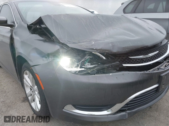 2015 Chrysler 200 Limited with VIN 1C3CCCAB1FN576170, listed as a IAAI auction lot 41893765 with 117,110 mi miles and . Bid and sale history available at DreamBid. Image 6.