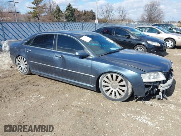 2006 Audi A8 4.2L with VIN WAUML44E06N019260, listed as a IAAI auction lot 40909905 with Not provided miles and . Bid and sale history available at DreamBid. Image 1.