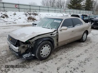 1995 Lexus LS 400 z VIN JT8UF22E2S0021180, wystawiony jako Copart lot #41846845 z przebiegiem 115 126 mil mil oraz Czysty tytuł • Clean title. Historia ofert i sprzedaży dostępna na DreamBid. Obrazek 1.