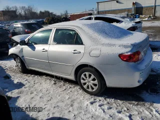 2009 Toyota Corolla with VIN JTDBL40E099045872, listed as a Copart auction lot 41817565 with 127,503 mi miles and Salvage Title. Bid and sale history available at carsss.com. Image 2.