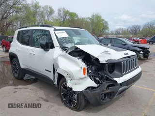 2023 Jeep Renegade Upland with VIN ZACNJDB18PPP66320, listed as a IAAI auction lot 41943959 with 30,804 mi miles and . Bid and sale history available at DreamBid. Image 6.