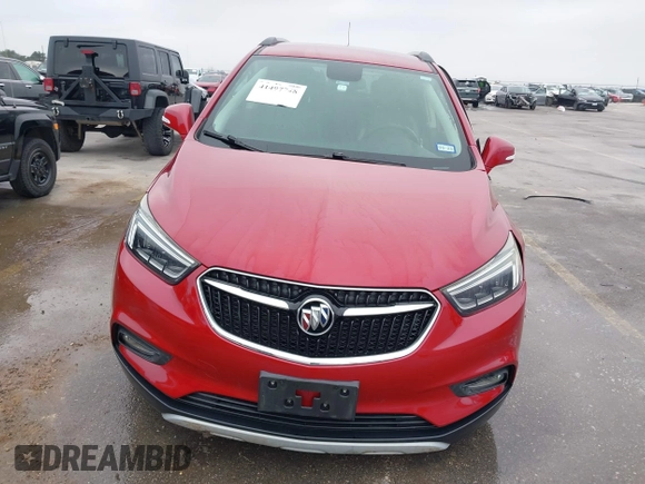 2017 Buick Encore Essence with VIN KL4CJGSB8HB072317, listed as a IAAI auction lot 41497748 with 40,179 mi miles and . Bid and sale history available at carsss.com. Image 17.