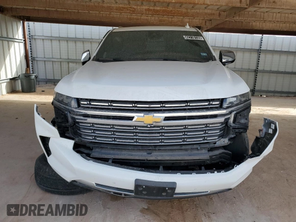2023 Chevrolet Tahoe Premier with VIN 1GNSCSKDXPR521235, listed as a Copart auction lot 42718135 with 29,289 mi miles and Clean Title. Bid and sale history available at carsss.com. Image 5.