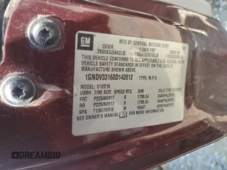2008 Chevrolet Uplander 1LT z VIN 1GNDV33168D142812, wystawiony jako Copart lot #53757715 z przebiegiem 236 876 mil mil oraz Tytuł czysty. Historia ofert i sprzedaży dostępna na DreamBid. Obrazek 13.