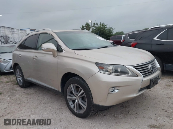 2015 Lexus RX 350 with VIN 2T2ZK1BA3FC190707, listed as a IAAI auction lot 41949296 with 121,318 mi miles and . Bid and sale history available at carsss.com. Image 1.