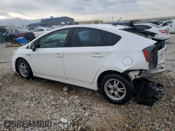 2010 Toyota Prius II with VIN JTDKN3DU1A0185444, listed as a Copart auction lot 53833065 with 253,684 mi miles and Salvage Title. Bid and sale history available at carsss.com. Image 2.