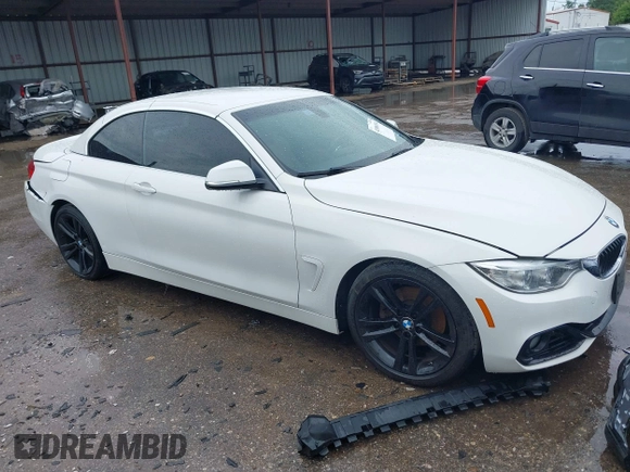 2017 BMW 4 Series 430i z VIN WBA4U7C52H5H19190, wystawiony jako IAAI lot #42086394 z przebiegiem 202 020 mil mil oraz . Historia ofert i sprzedaży dostępna na DreamBid. Obrazek 1.